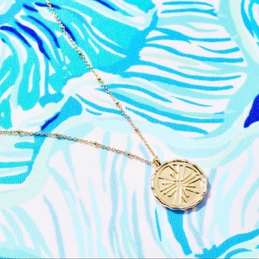New opened Lilly Pulitzer Citrus charm necklace